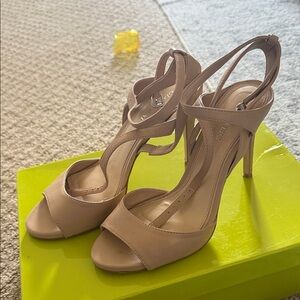 Gianni Bini Blush Strappy Heels